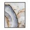 Stupell Industries Golden Marble Flow Framed Giclee, design by Svetlana Aleynikova